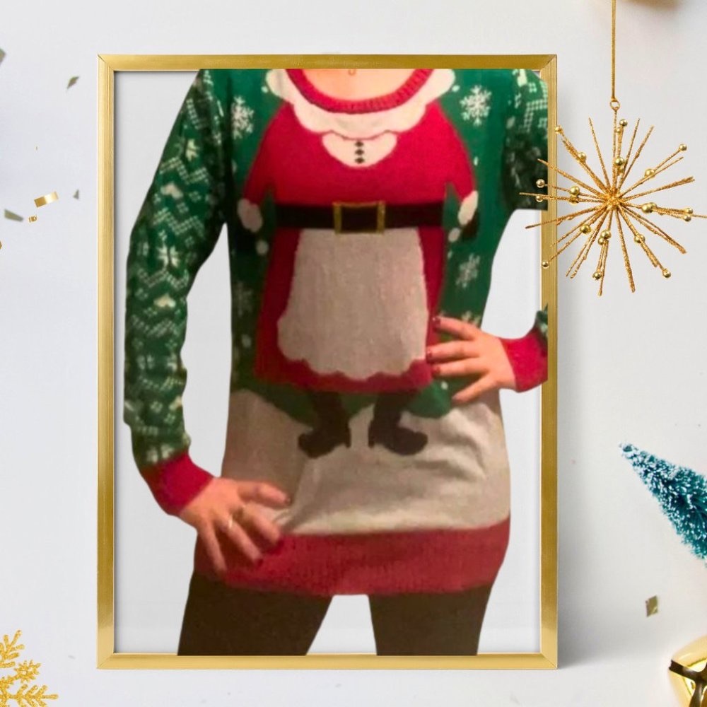 Holiday Sweater XL Pullover Long Sleeve Crew/Scoop Neck🤶